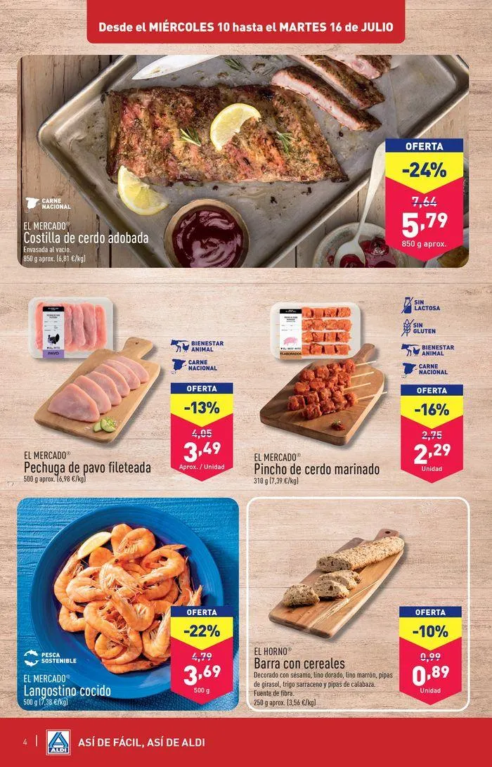 Catálogo de ¡Así de fácil, así de Aldi! 10 de julio al 16 de julio 2024 - Página 4