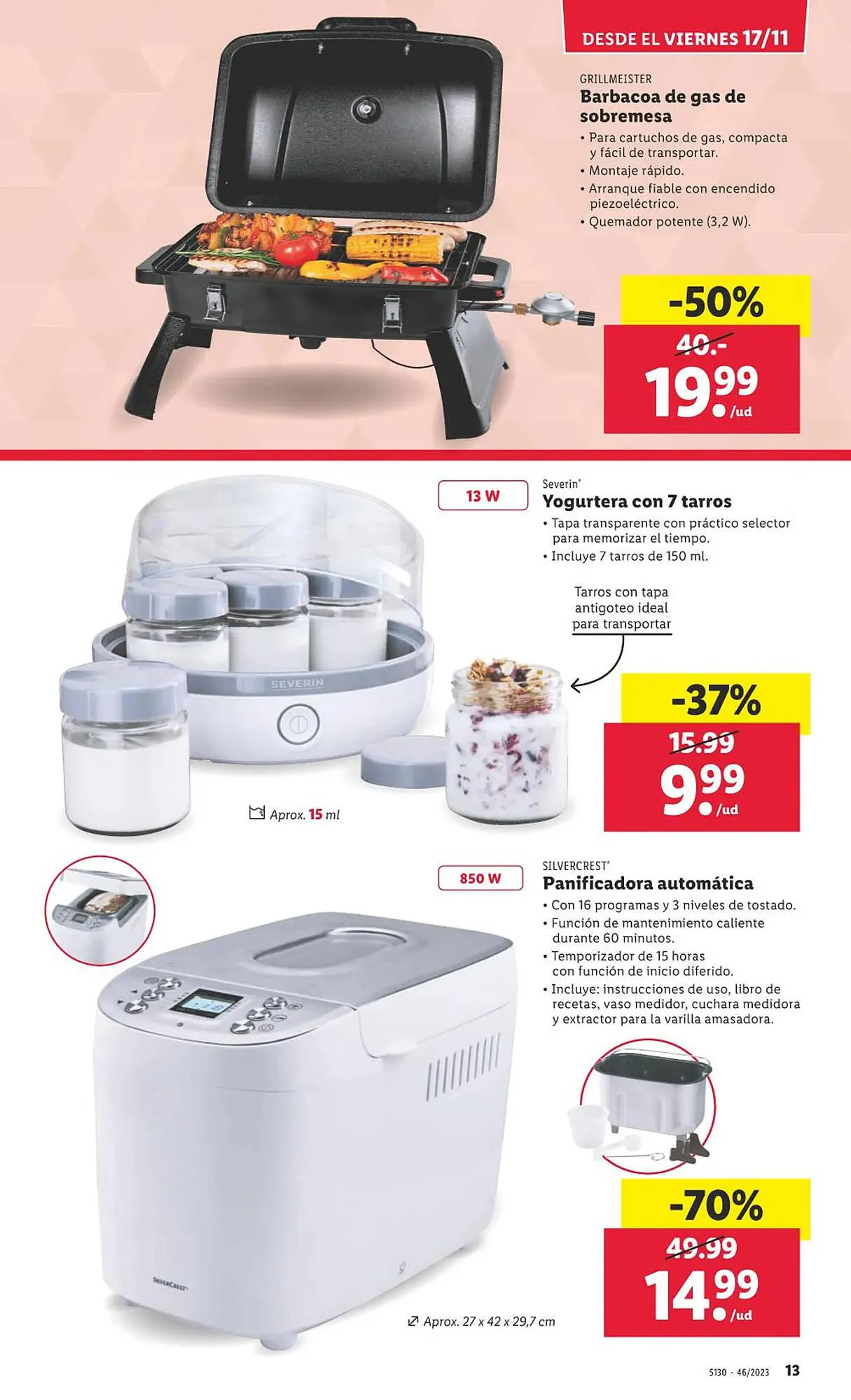 Catálogo de Folleto Lidl 17 de noviembre al 26 de noviembre 2023 - Página 13