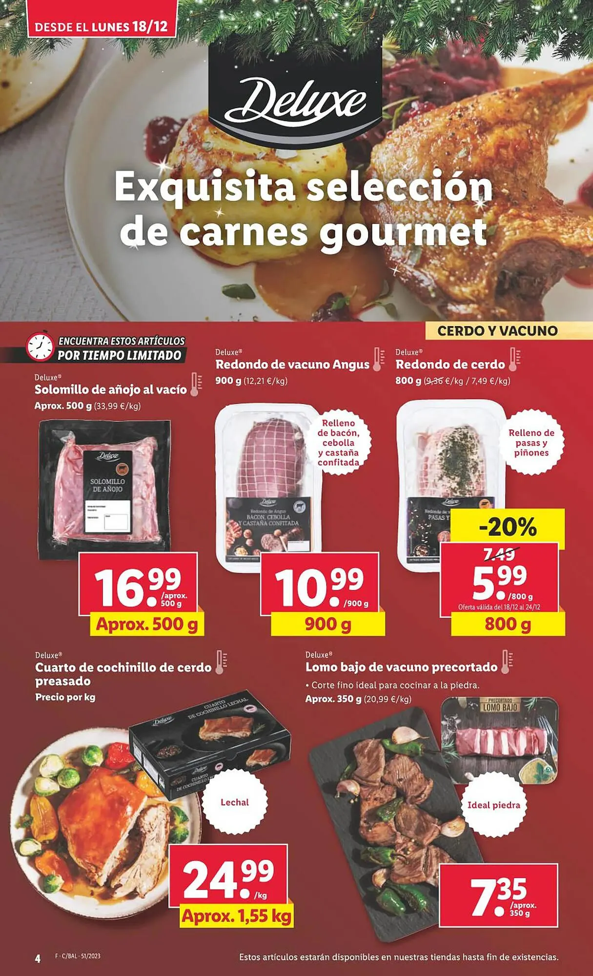 Catálogo de Folleto Lidl 18 de diciembre al 24 de diciembre 2023 - Página 4