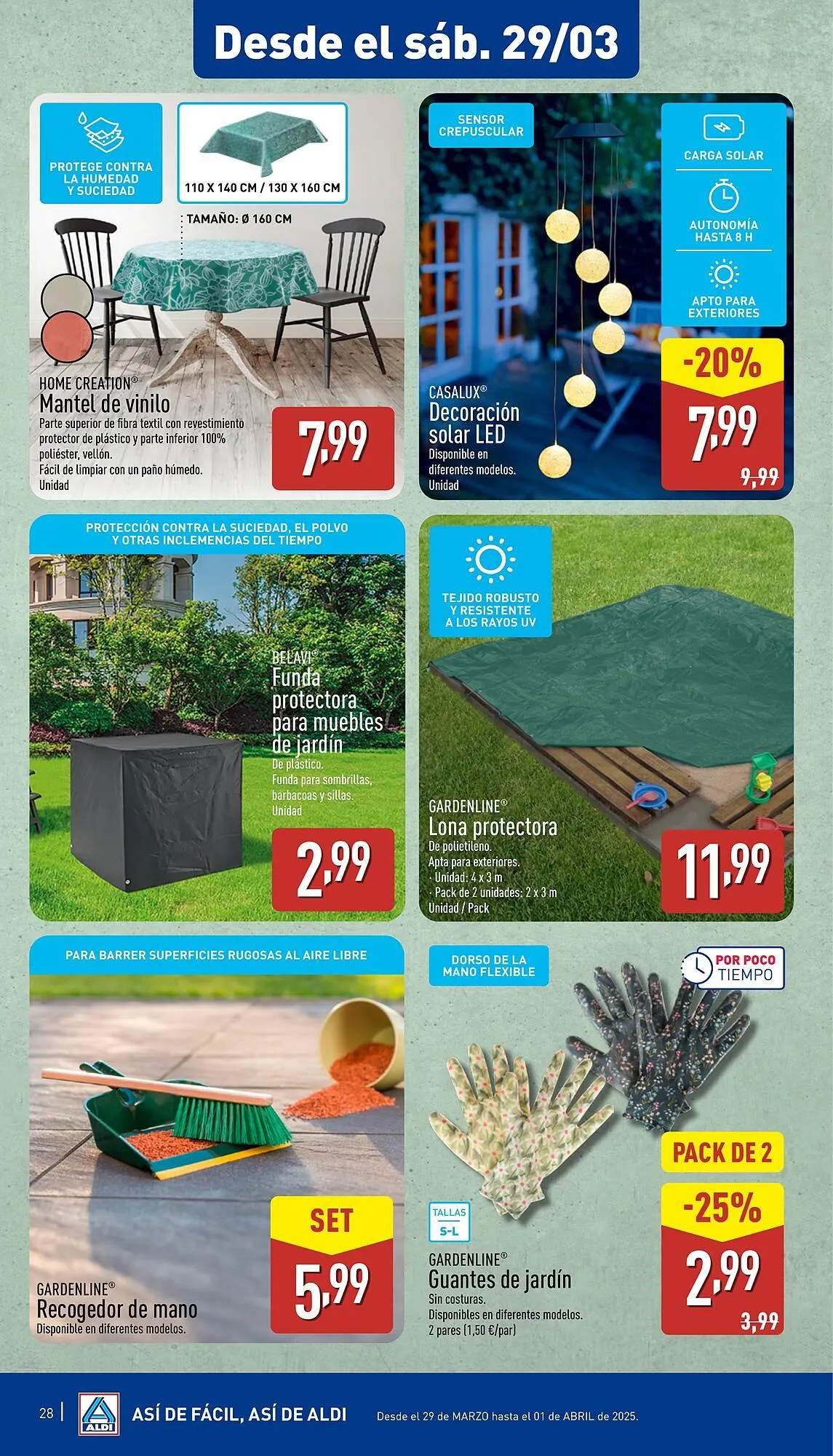 Catálogo de Folleto ALDI 26 de marzo al 1 de abril 2025 - Página 28