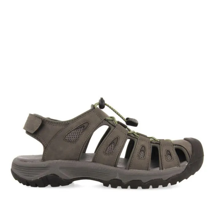 SANDALIDAS TIPO CANGREJERA COLOR GRIS PARA HOMBRE PONTIANAC