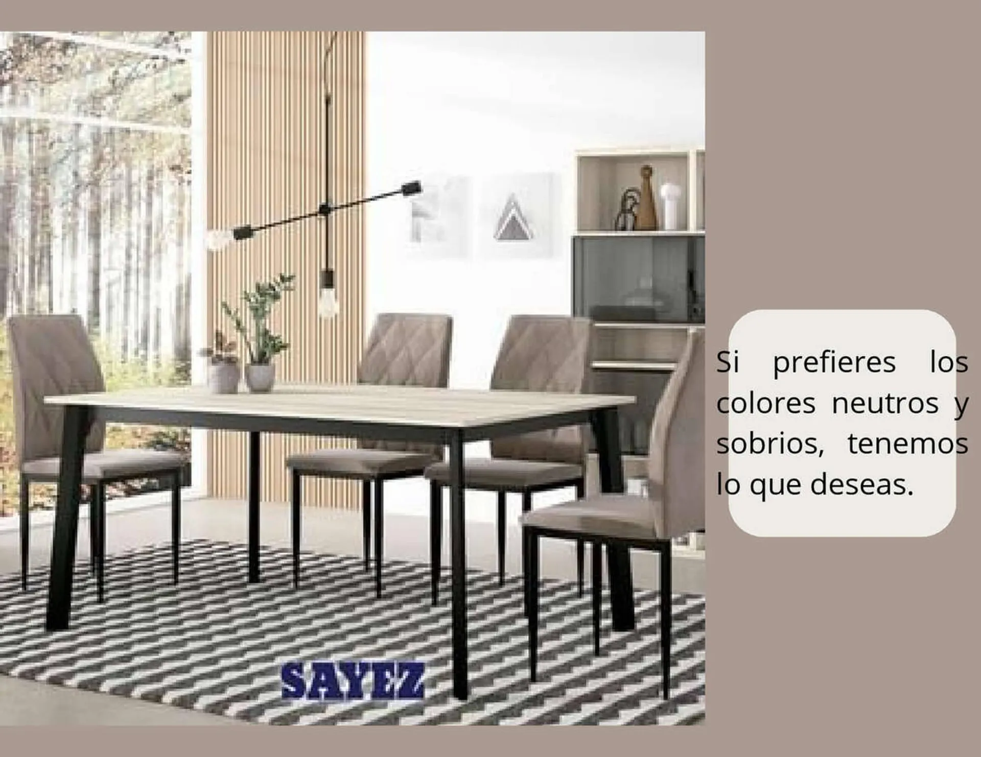 Folleto Muebles Sayez - 1