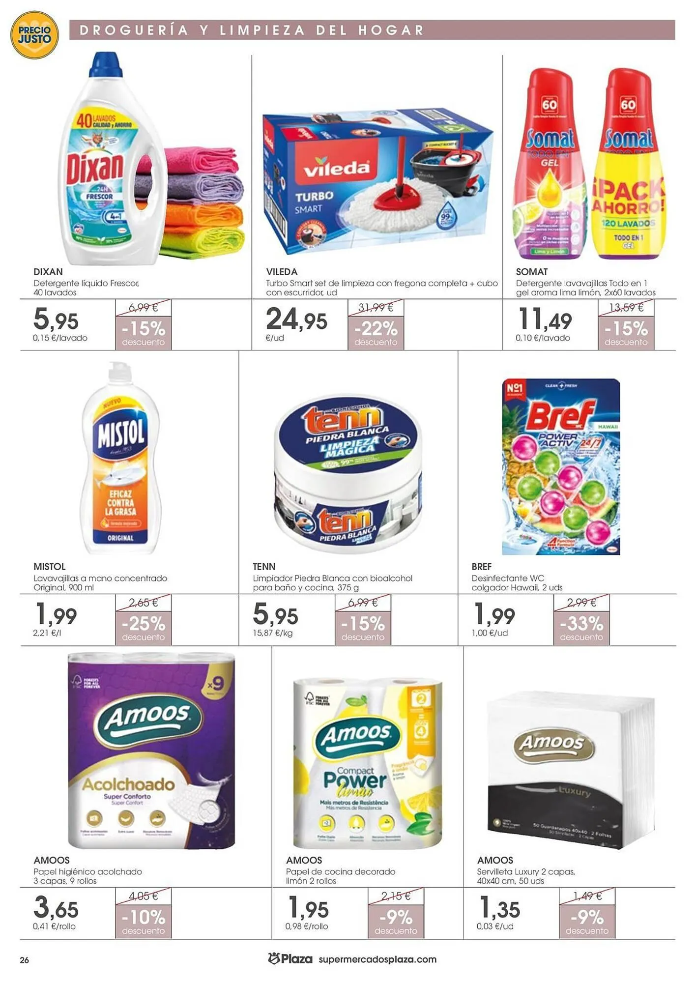 Catálogo de Folleto Supermercados Plaza 11 de julio al 30 de julio 2025 - Página 26