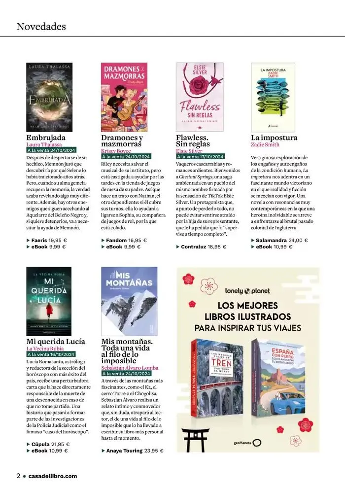 Catálogo de Casa del Libro Leer te hace único 6 de noviembre al 30 de noviembre 2024 - Página 2