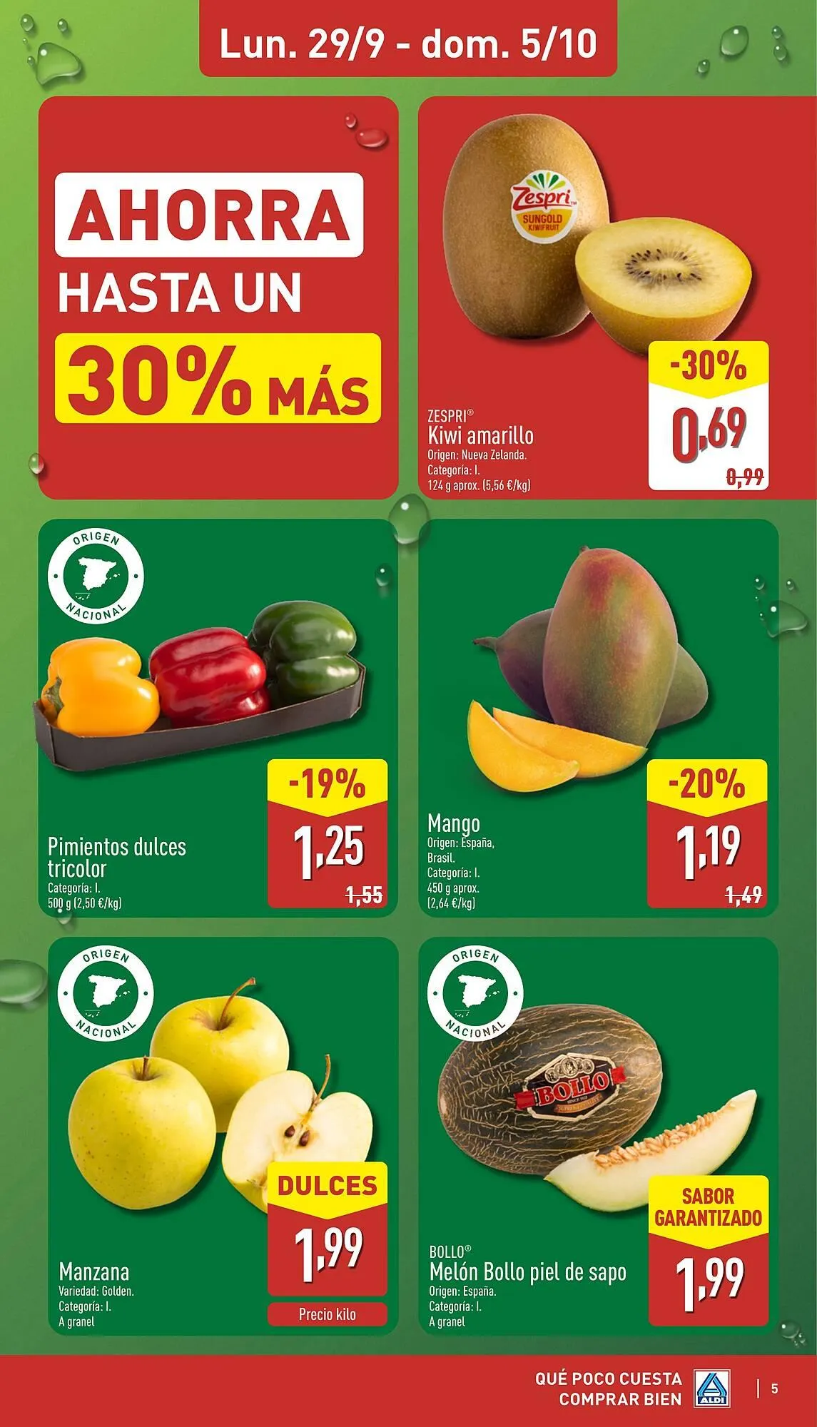 Catálogo de Folleto ALDI 29 de septiembre al 5 de octubre 2025 - Página 5