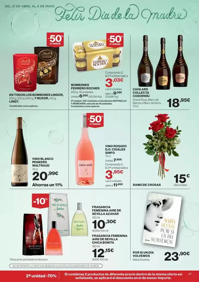 Catálogo de Precios válidos del 24 de abril al 7 de mayo en Península y Baleares 24 de abril al 7 de mayo 2025 - Página 27