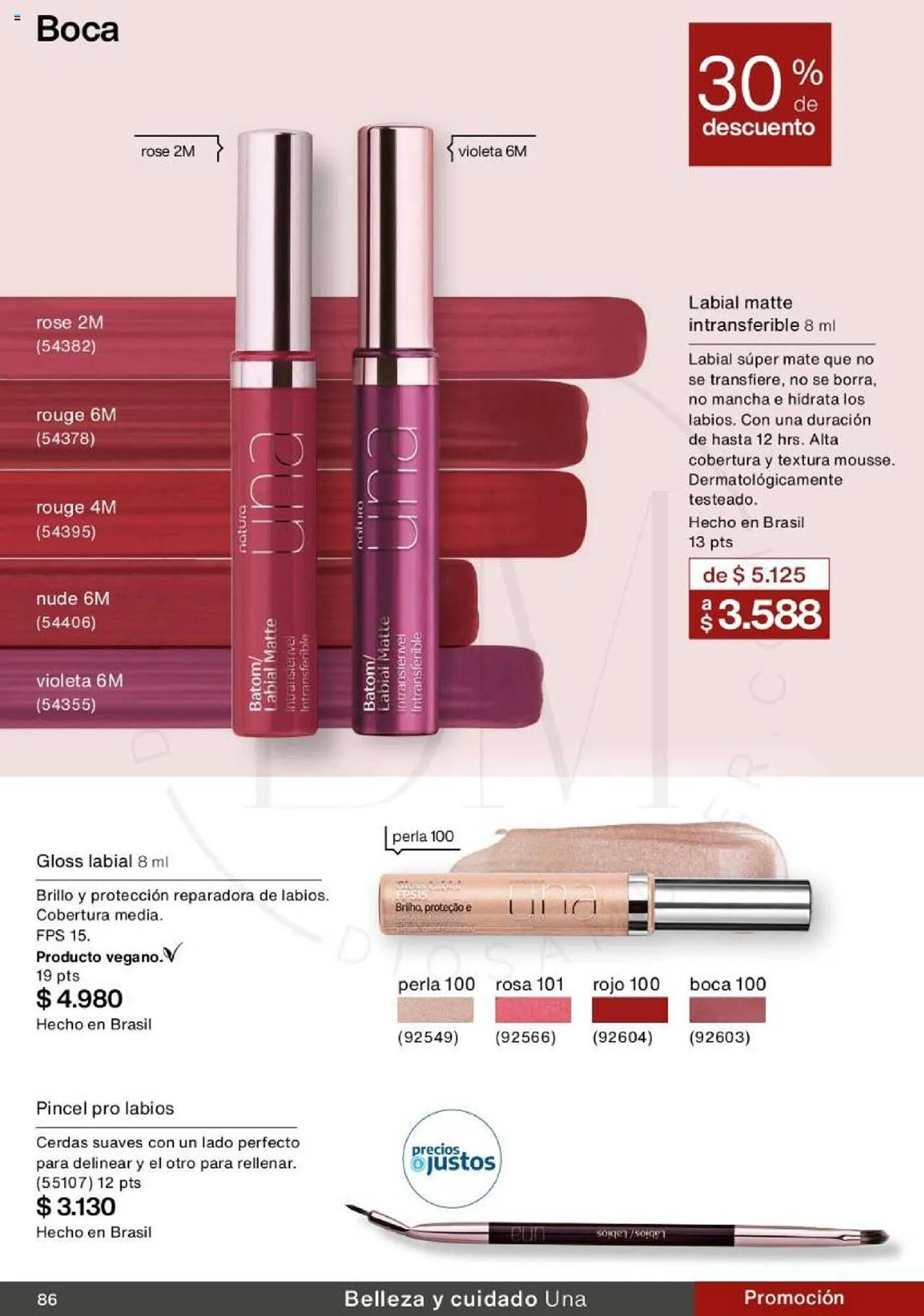 Catálogo de Folleto Natura 1 de septiembre al 30 de septiembre 2023 - Página 86