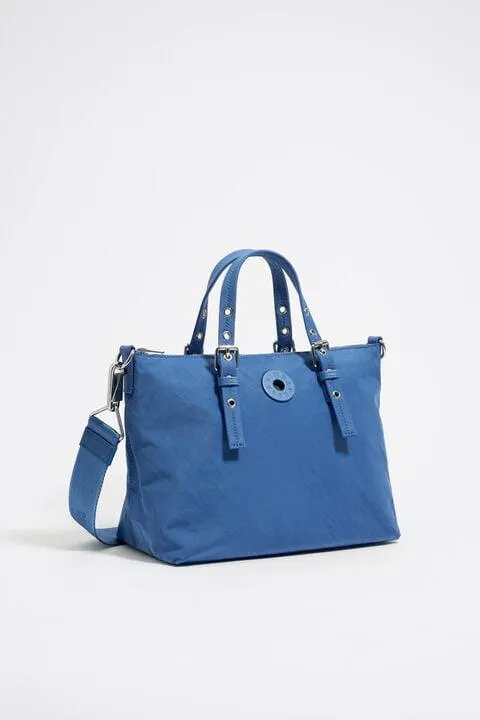 Bolso tote M azul