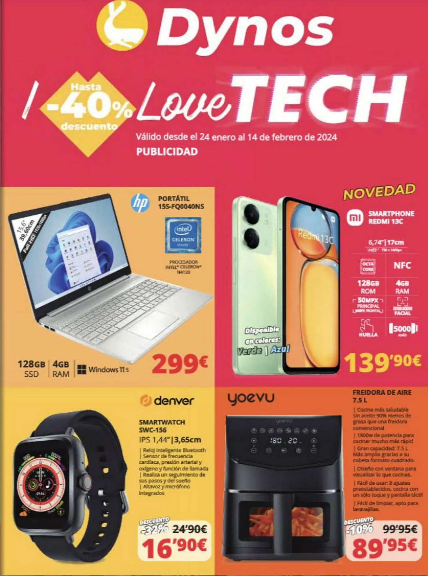 Catálogo de Folleto Dynos Informática 24 de enero al 14 de febrero 2024 - Página 