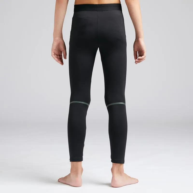 Malla térmica de fútbol Niños Kipsta Keepcomfort negro