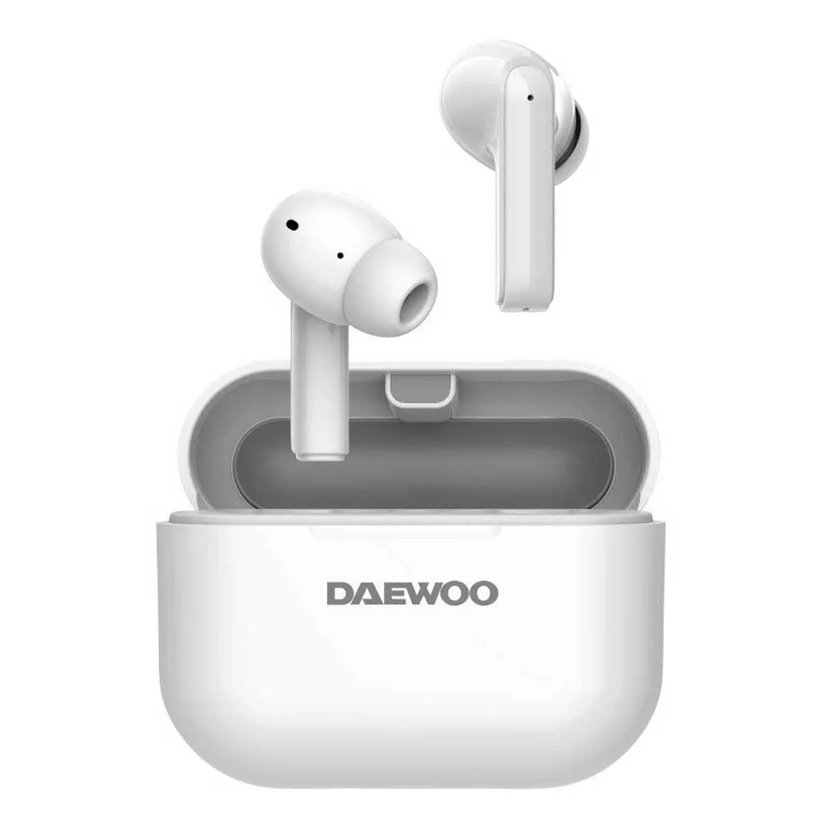 Auriculares inalámbricos Daewoo DW2005 Bluetooth 5.3 con estuche de carga blanco