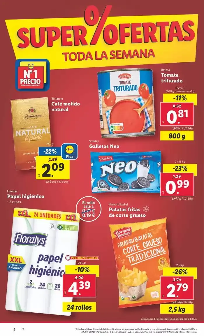 Catálogo de № 1 PRECIO - Ofertas válidas del 05/05 al 11/05 5 de mayo al 11 de mayo 2025 - Página 2