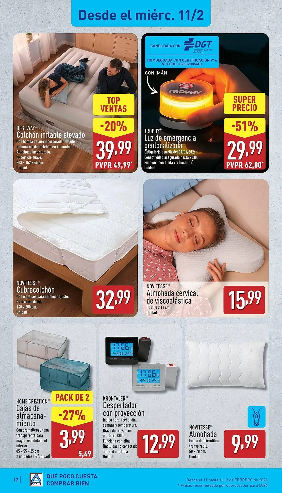 Catálogo de Folleto ALDI 9 de febrero al 15 de febrero 2026 - Página 12