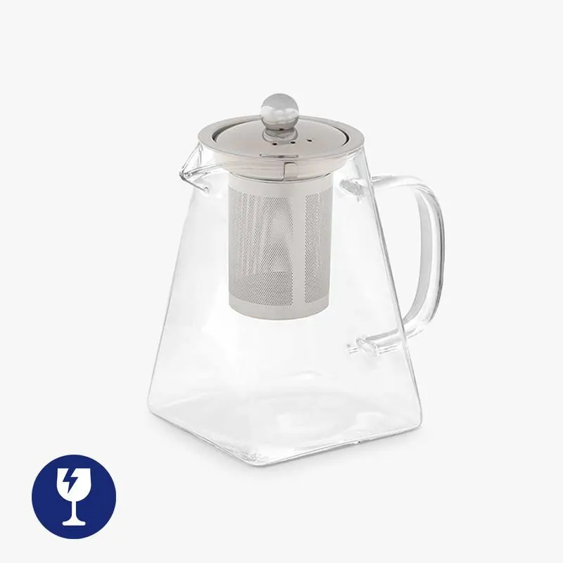 VIVALTO TETERA CRISTAL ASA FILTRO ACERO 550ML