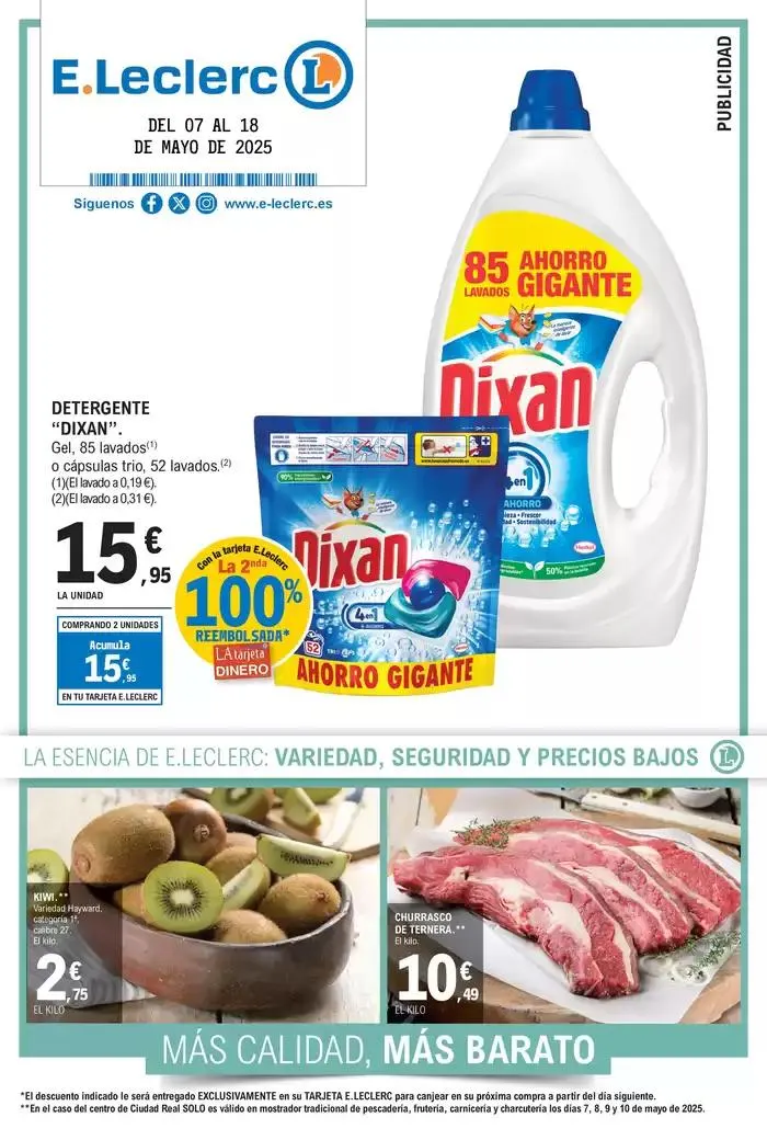 Catálogo de Hiper ofertas 6 7 de mayo al 18 de mayo 2025 - Página 1