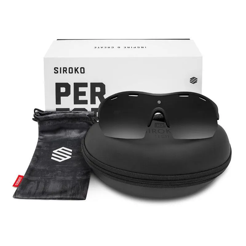 Gafas de sol ciclismo SIROKO K3s Zurich Negro Hombre y Mujer