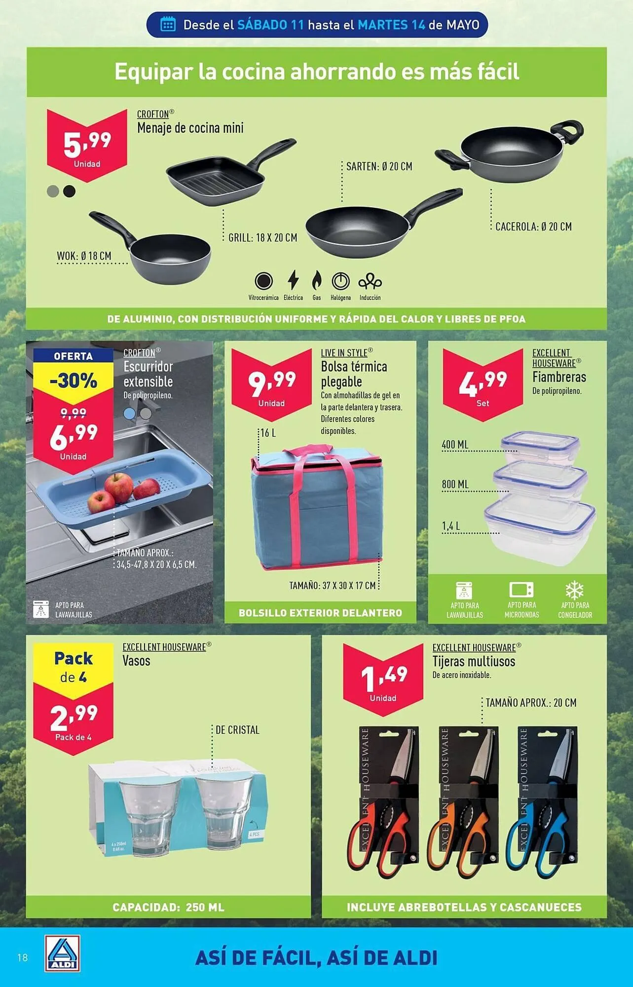 Catálogo de Folleto ALDI 8 de mayo al 14 de mayo 2024 - Página 18