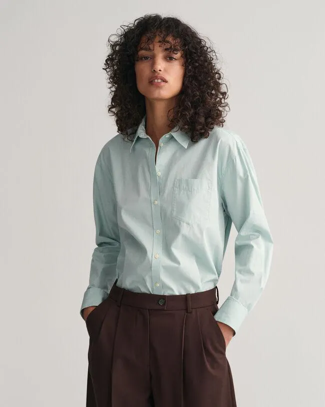 Camisa Relaxed Fit de popelina