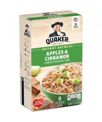 Instant Oat Meal Apples Cinnamon 344 gr. Quaker