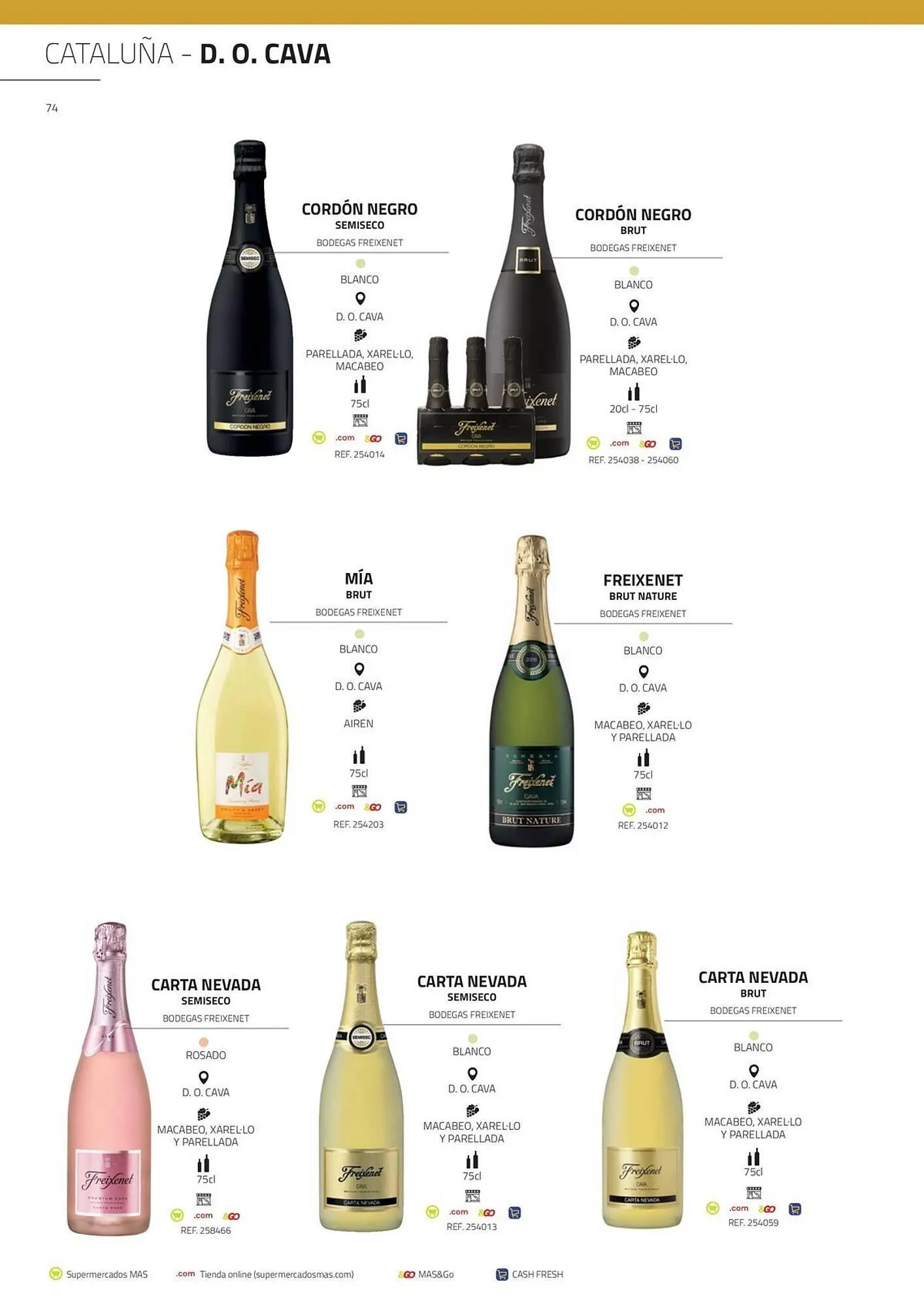 Catálogo de Folleto Supermercados MAS 10 de diciembre al 31 de enero 2026 - Página 74