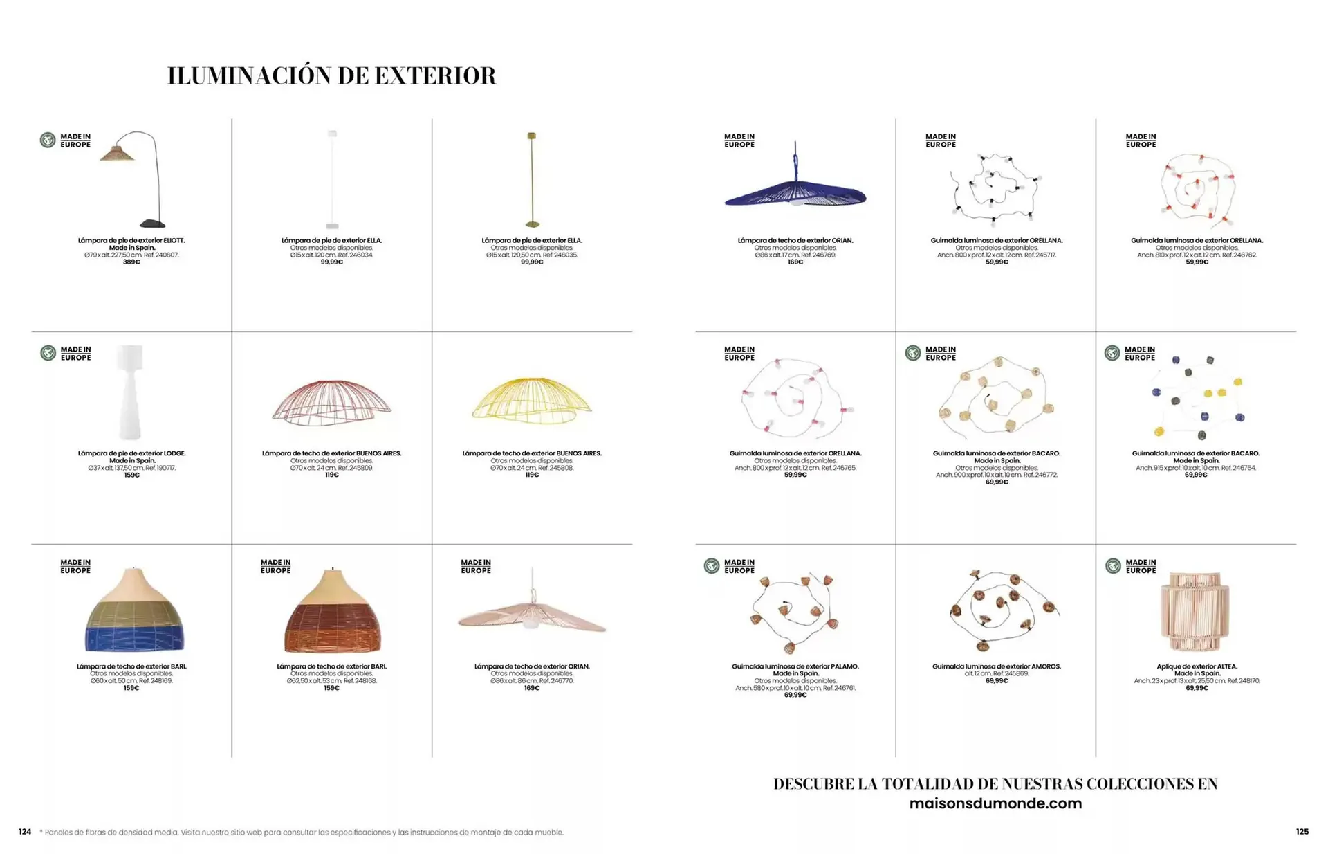 Catálogo de Folleto Maisons du Monde 18 de marzo al 31 de agosto 2025 - Página 64
