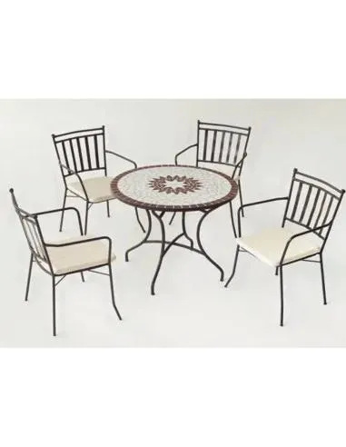 Conjunto de Jardín mosaico Estela 90/4 Shifa Hevea