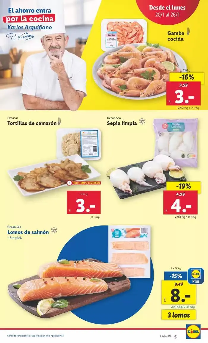 Catálogo de № 1 PRECIO - Ofertas válidas del 20/01 al 26/01 20 de enero al 26 de enero 2025 - Página 5