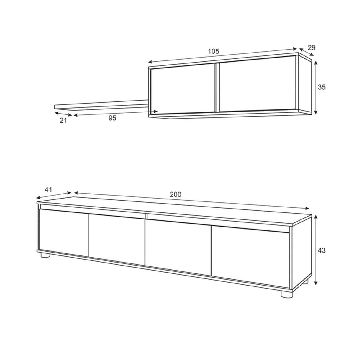 Composición de salón Home