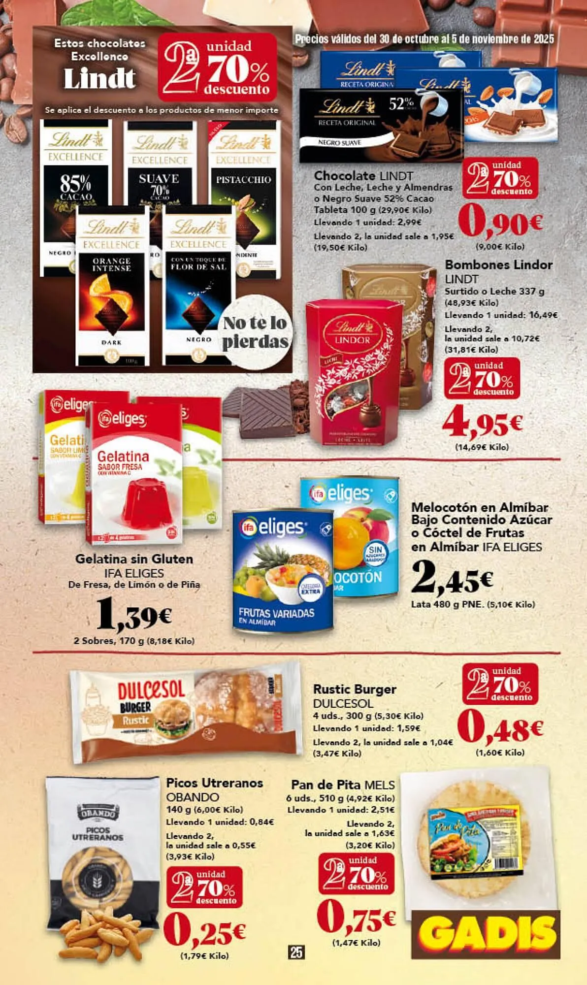 Catálogo de Folleto Gadis 30 de octubre al 5 de noviembre 2025 - Página 25
