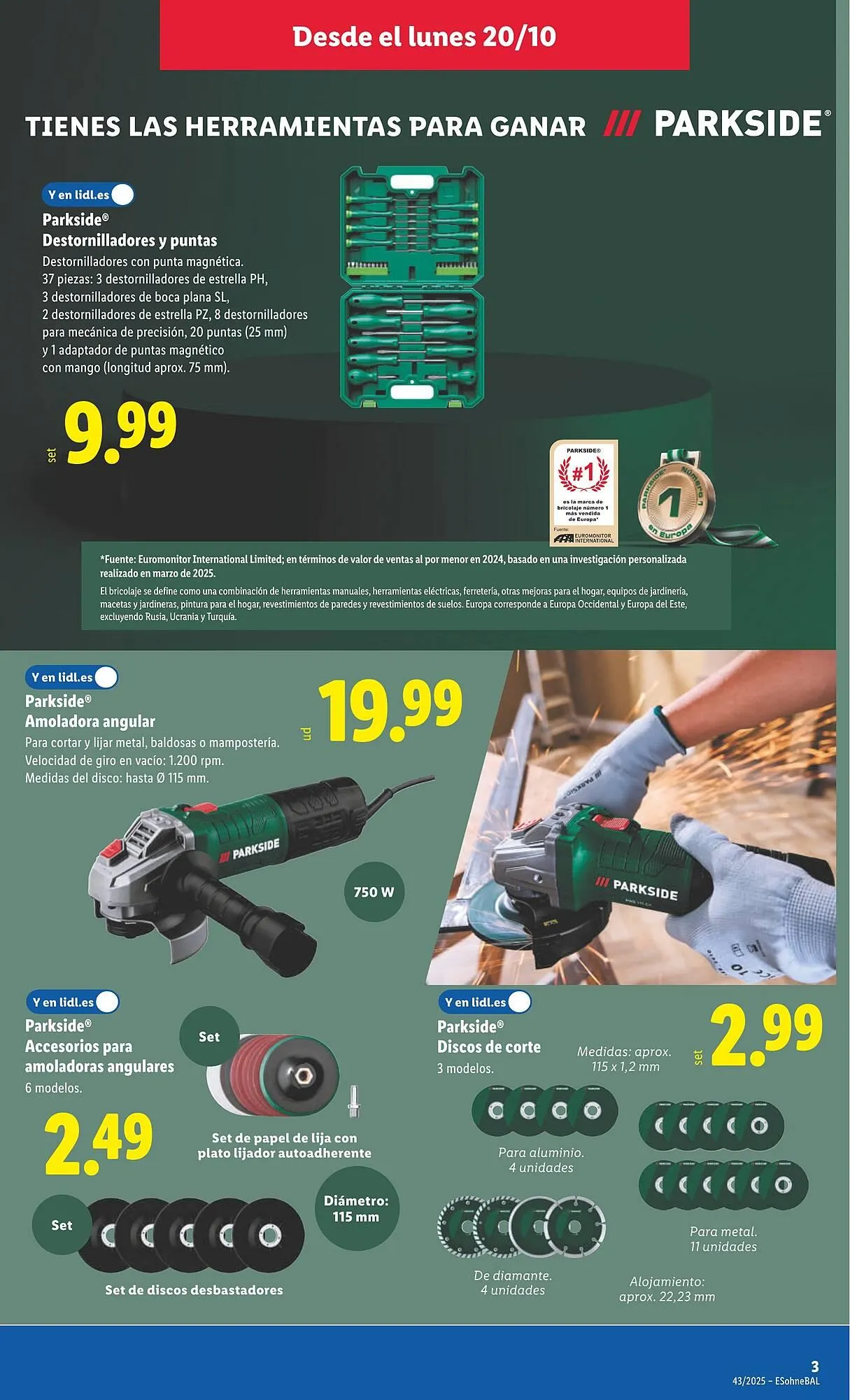 Catálogo de Catálogo Lidl 20 de octubre al 26 de octubre 2025 - Página 5