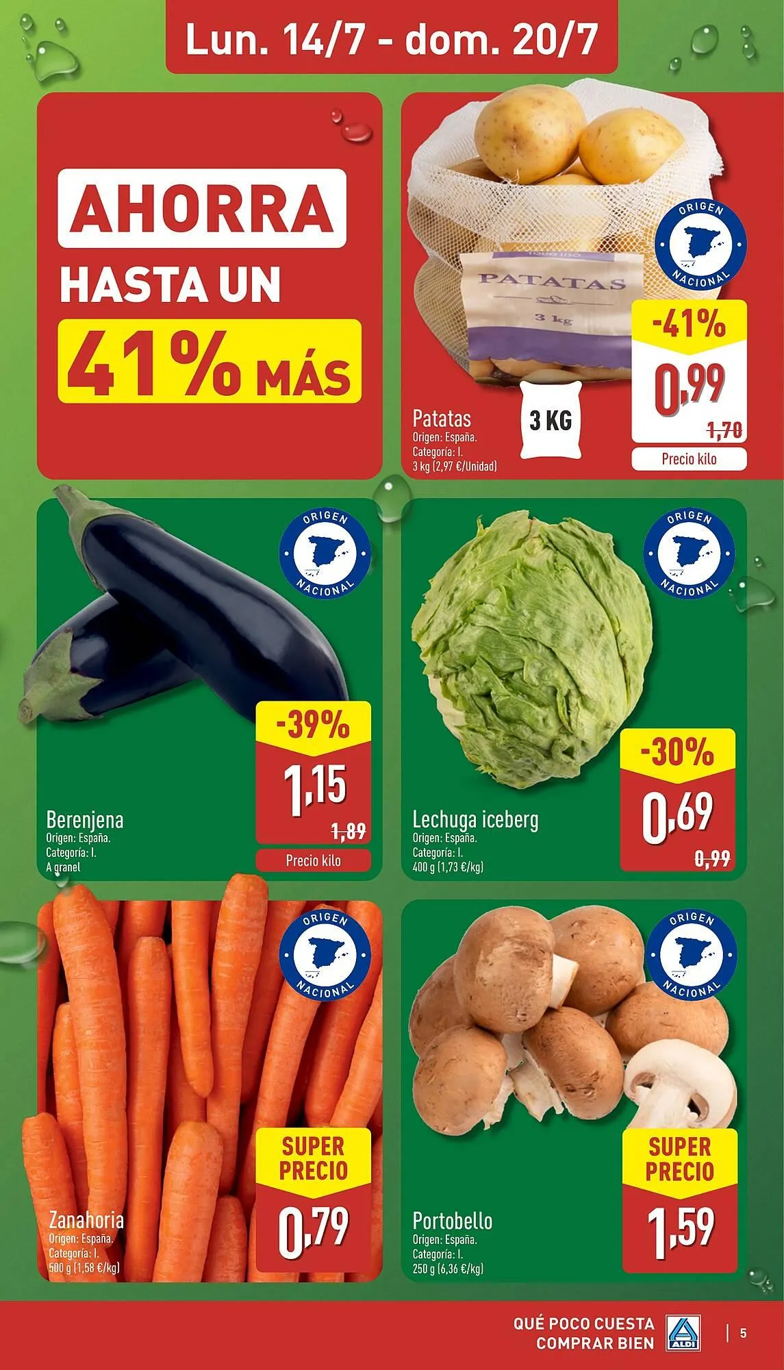 Catálogo de Folleto ALDI 14 de julio al 20 de julio 2025 - Página 5