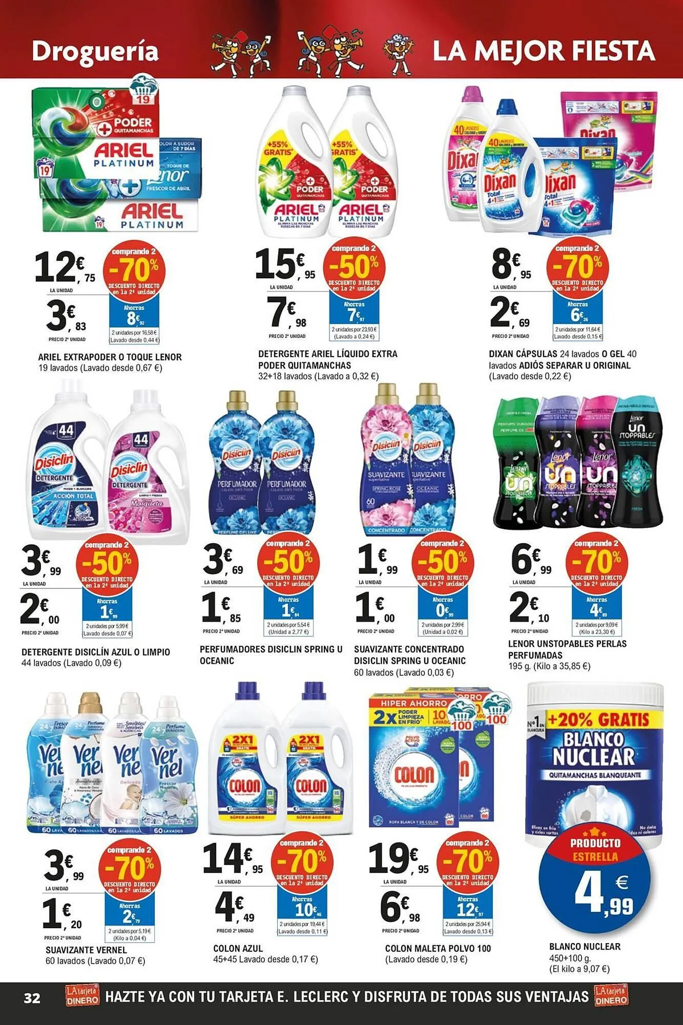 Catálogo de Folleto E.Leclerc 18 de junio al 12 de julio 2025 - Página 32