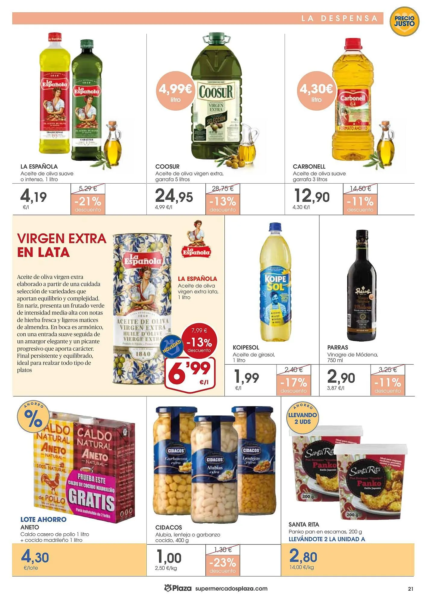 Catálogo de Folleto Supermercados Plaza 23 de abril al 6 de mayo 2026 - Página 21