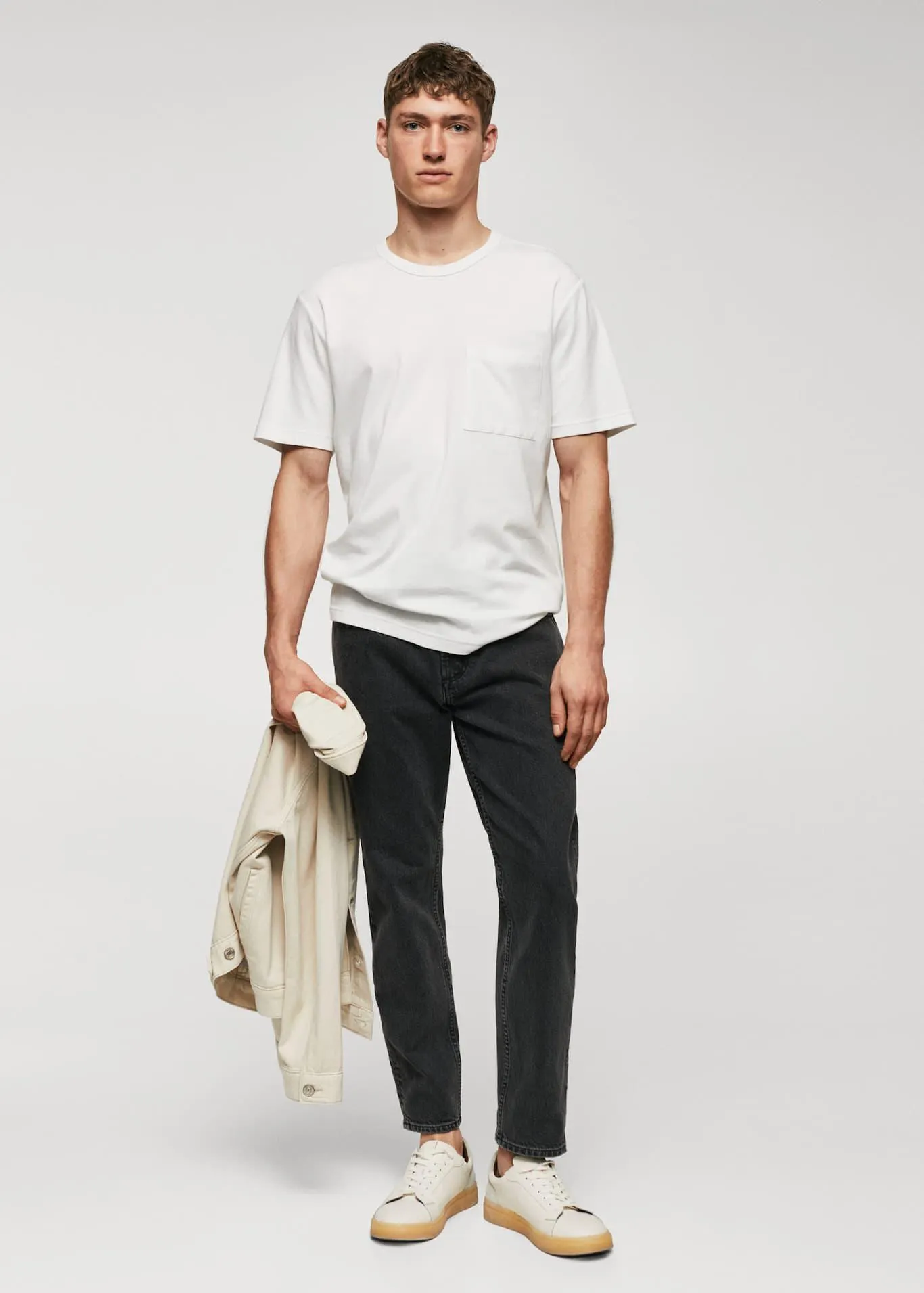 Camiseta bolsillo 100% algodón