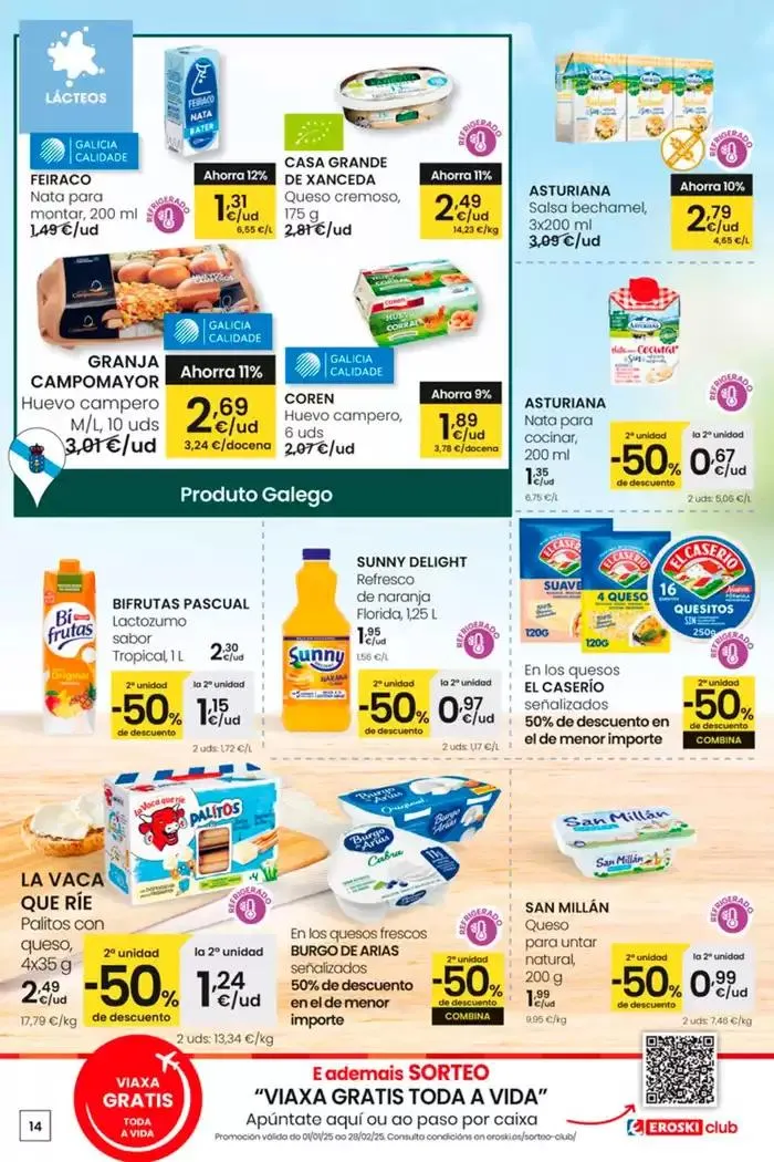 Catálogo de Sempre a bo prezo 30 de enero al 11 de febrero 2025 - Página 14