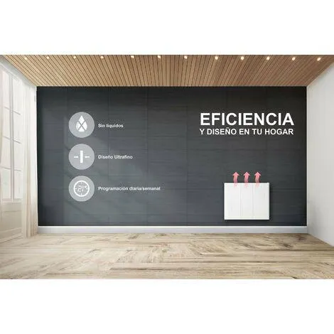 Emisor Térmico Seco UltraSlim Serie S Programable 1500w