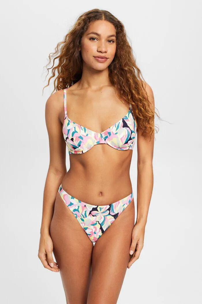 Braguita de bikini Carilo con estampado floral