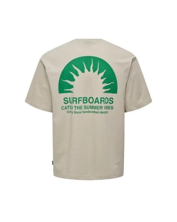 Camisetas Manga corta Hombre Beige 22028751 KASEN