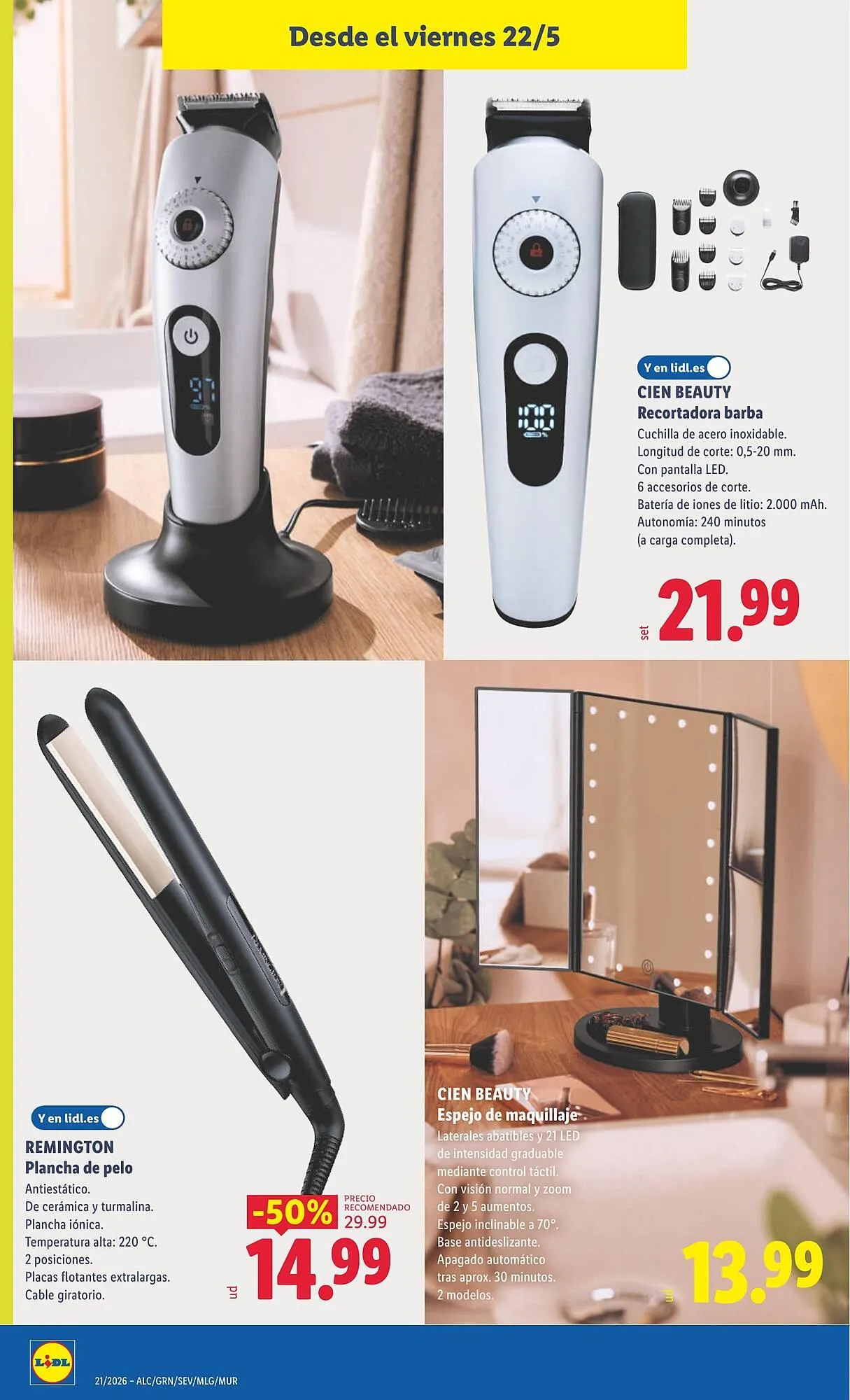 Catálogo de Catálogo Lidl 18 de mayo al 24 de mayo 2026 - Página 28