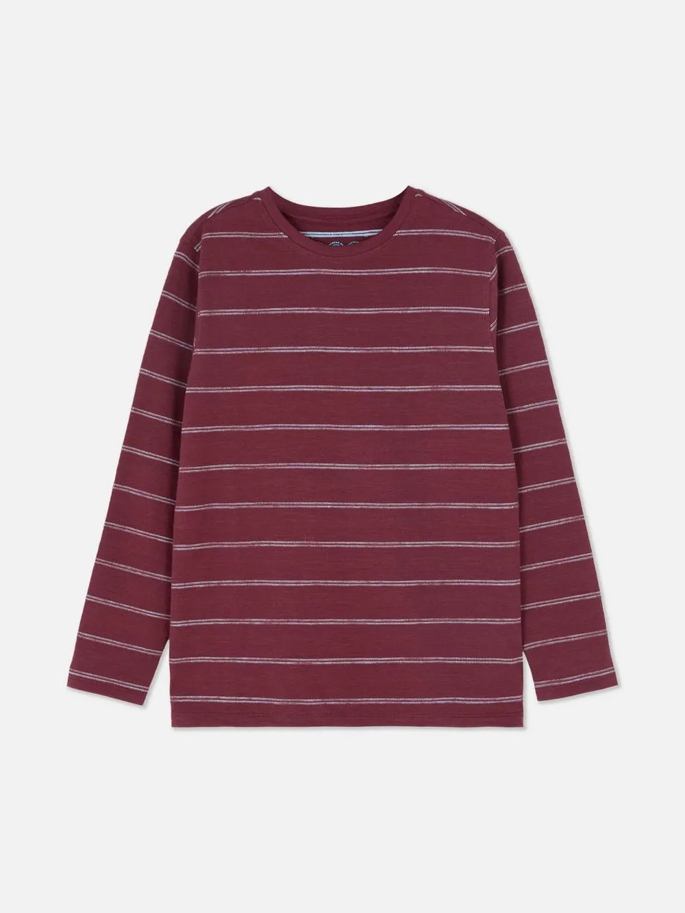 Gestreept T-shirt met lange mouwen voor jongens