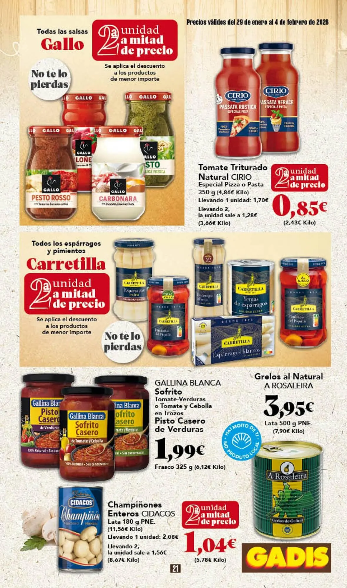 Catálogo de Folleto Gadis 29 de enero al 4 de febrero 2026 - Página 21