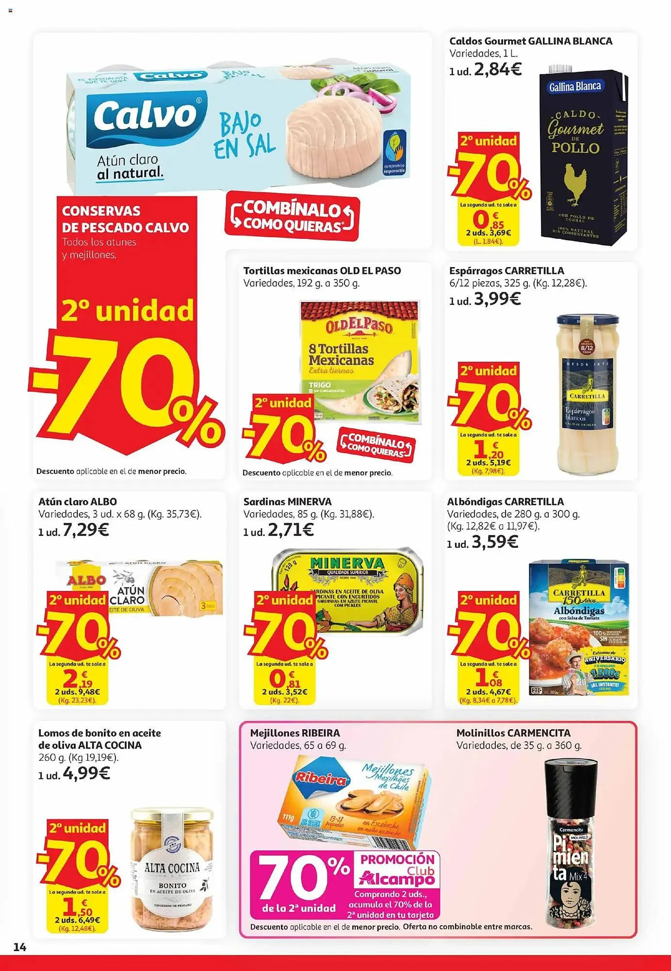 Catálogo de Folleto Alcampo 25 de marzo al 6 de abril 2026 - Página 14