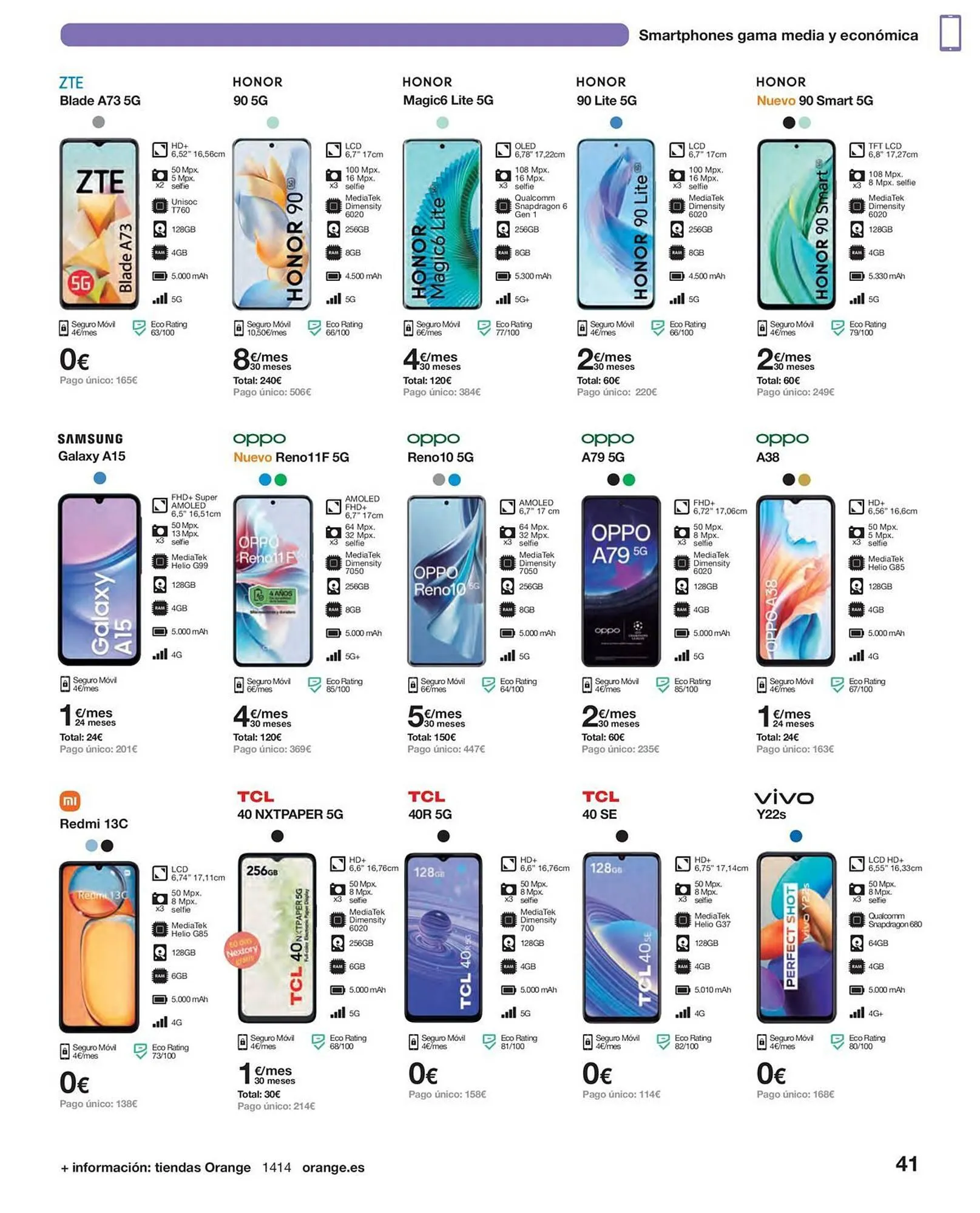 Catálogo de Folleto Orange 9 de abril al 18 de mayo 2024 - Página 43