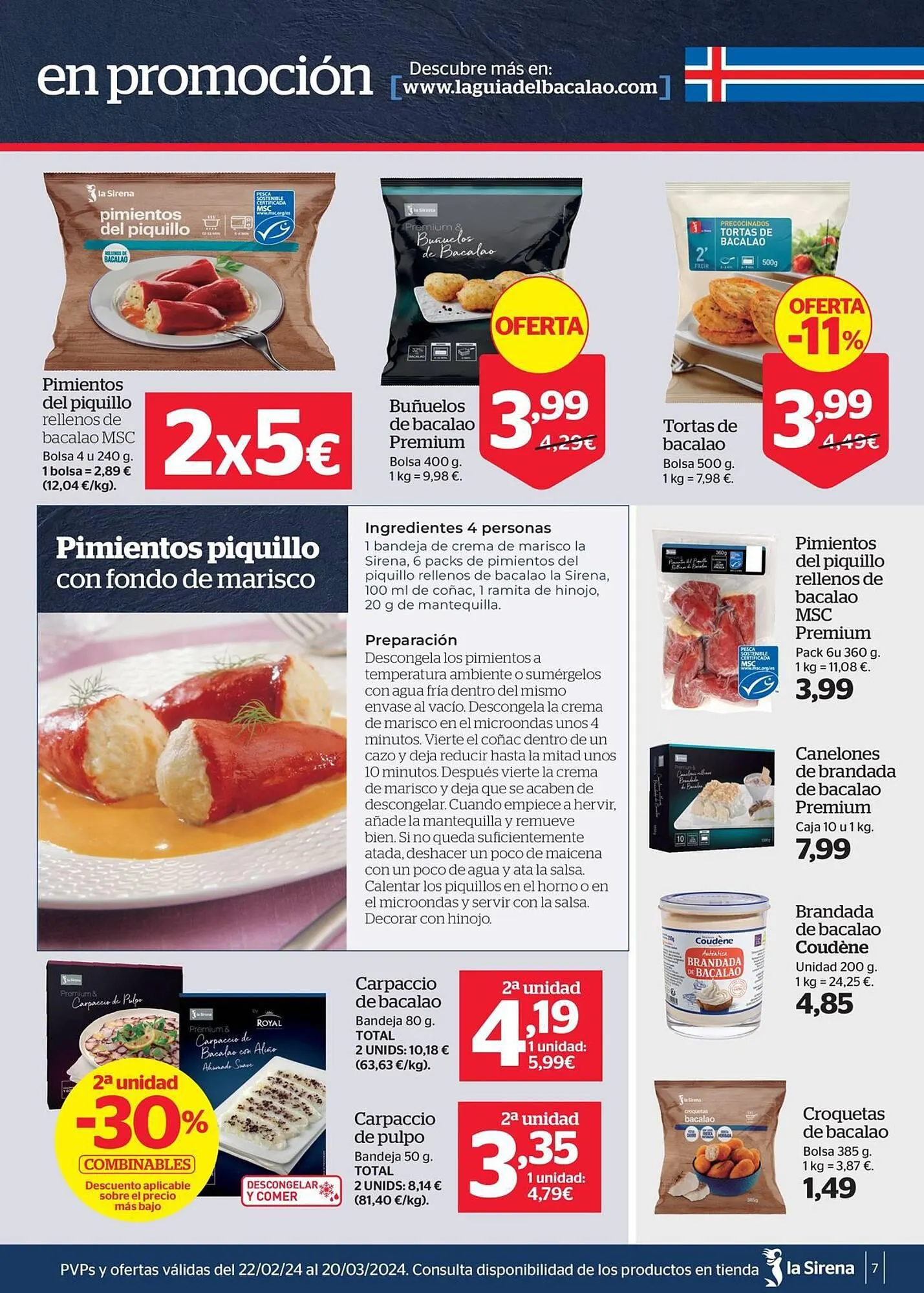 Catálogo de Folleto La Sirena 22 de febrero al 20 de marzo 2024 - Página 7