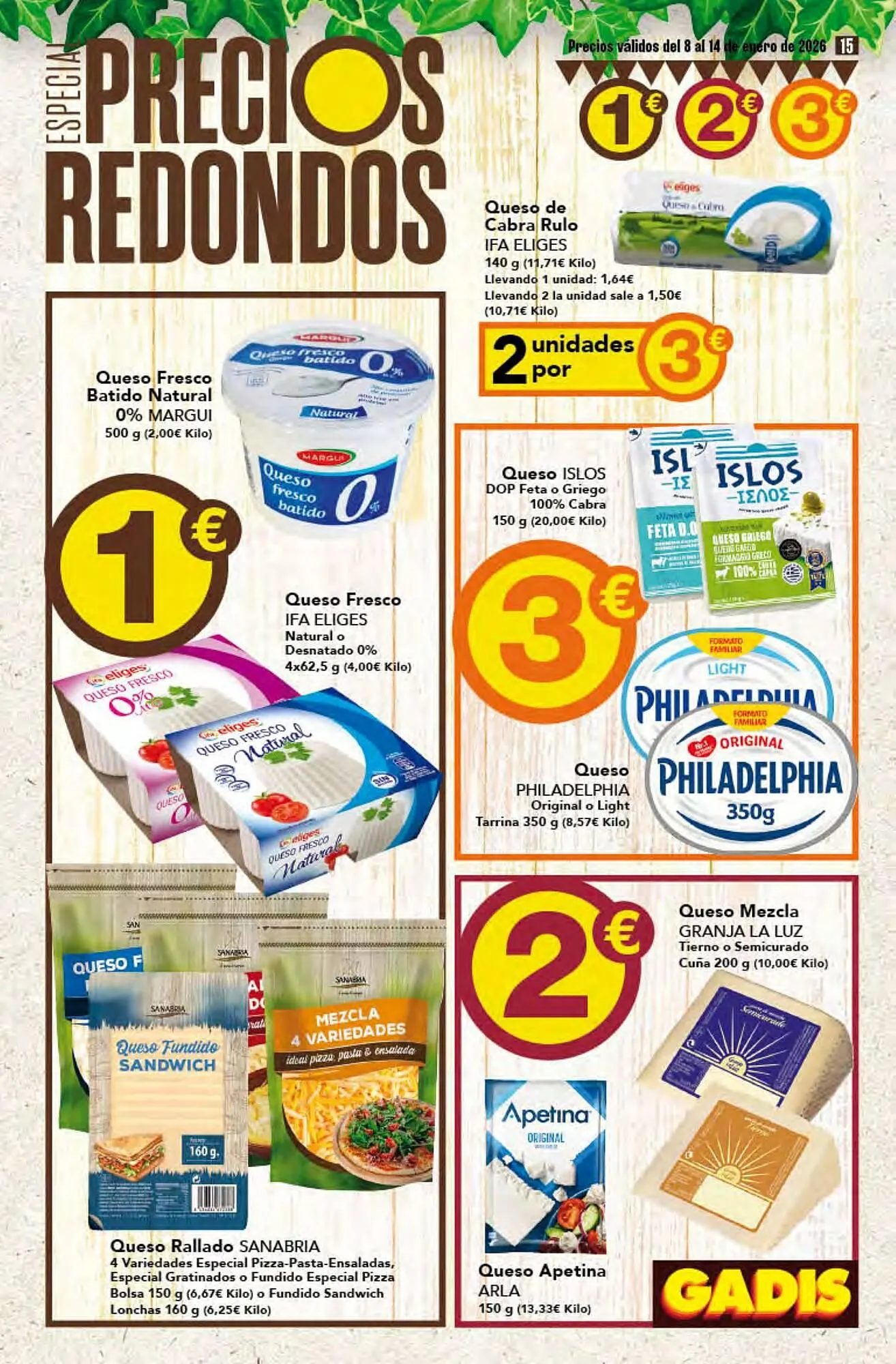 Catálogo de Folleto Gadis 8 de enero al 14 de enero 2026 - Página 15