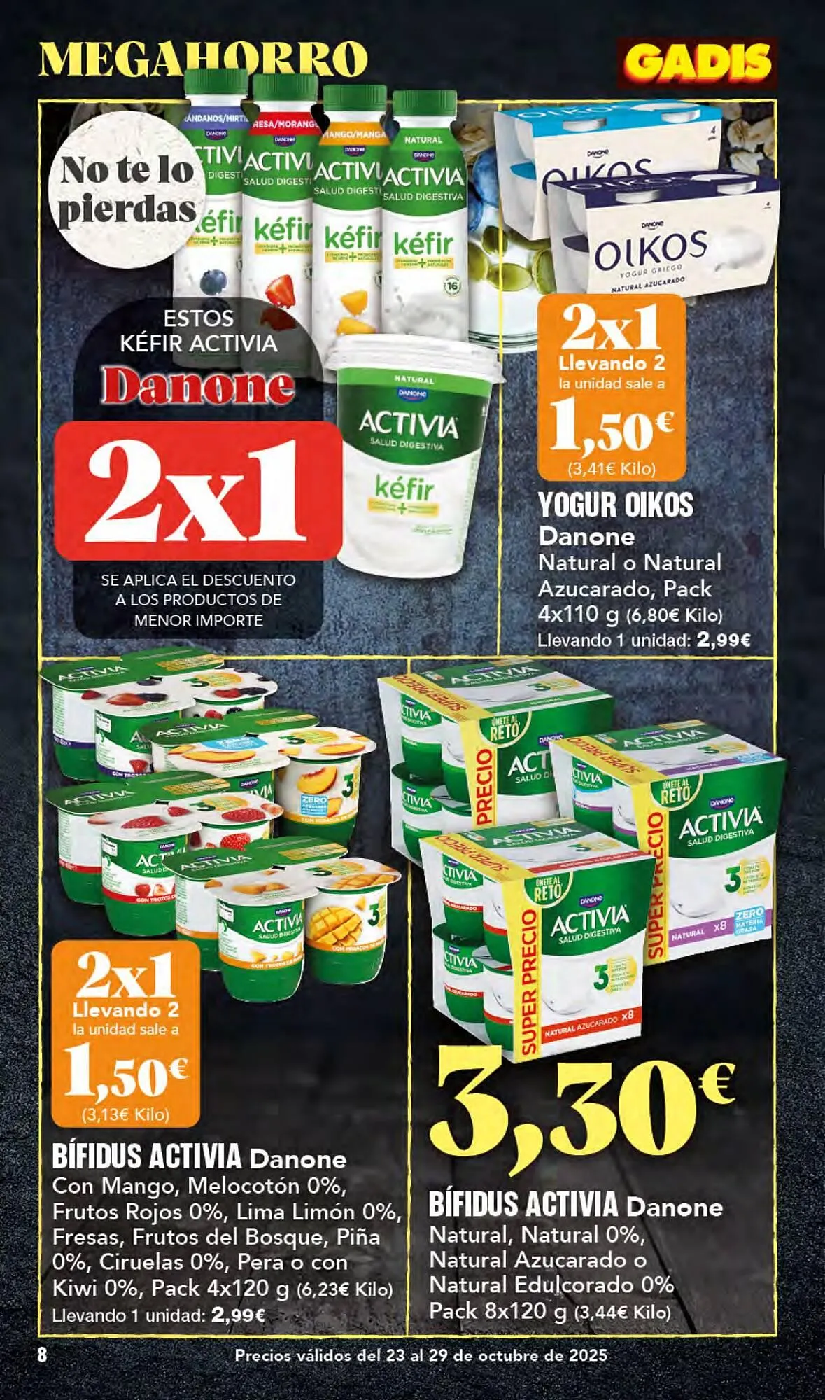 Catálogo de Folleto Gadis 23 de octubre al 29 de octubre 2025 - Página 8