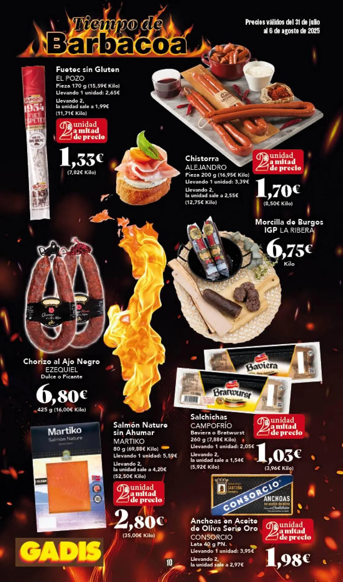 Catálogo de Folleto Gadis 31 de julio al 6 de agosto 2025 - Página 10