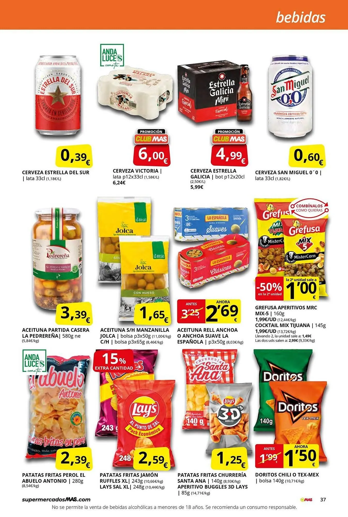 Catálogo de Folleto Supermercados MAS 8 de enero al 29 de enero 2026 - Página 37