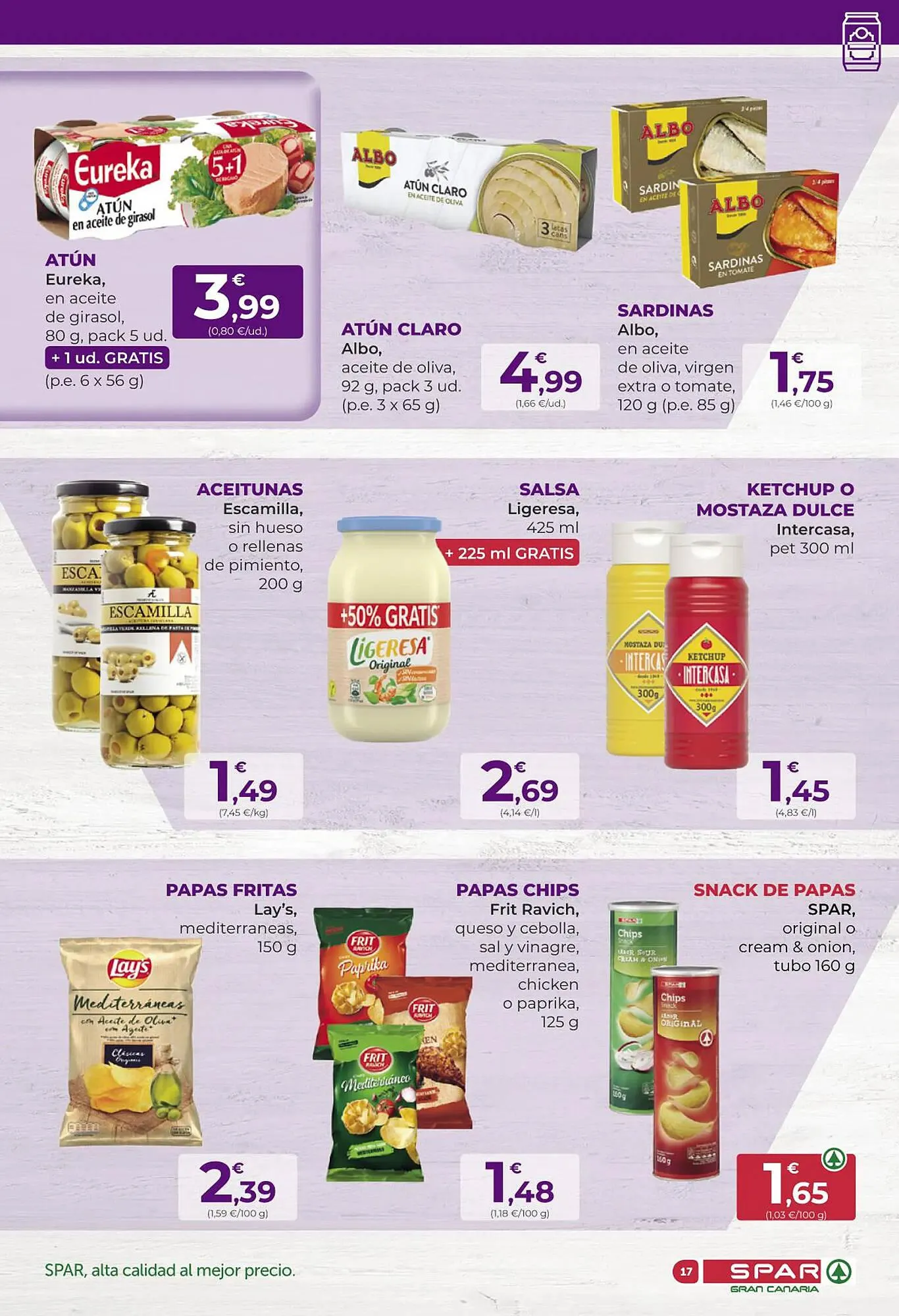 Catálogo de Folleto SPAR Gran Canaria 29 de septiembre al 12 de octubre 2023 - Página 17