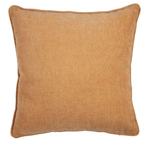 Cushion HORNFIOL 45x45 chenille yellow